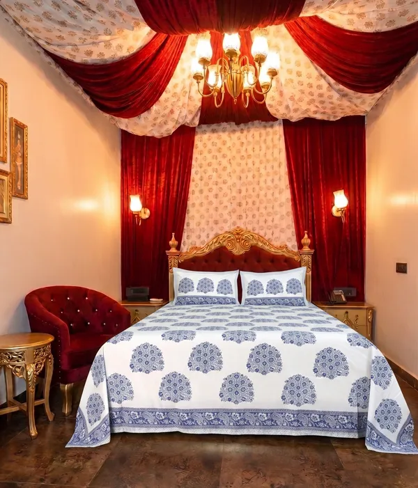 Block_Print_Percale_Cotton_King_Size_Bedsheet