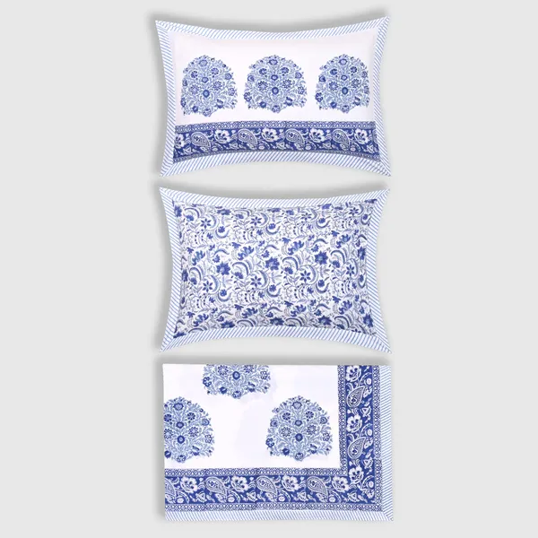 Block_Print_Percale_Cotton_King_Size_Bedsheet