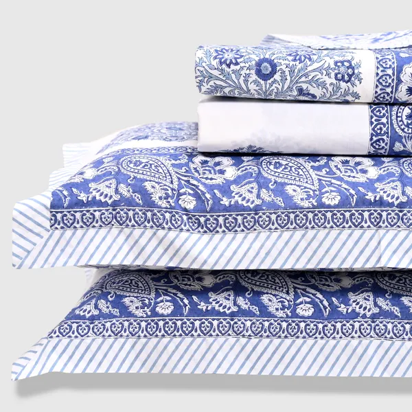 Block_Print_Percale_Cotton_King_Size_Bedsheet
