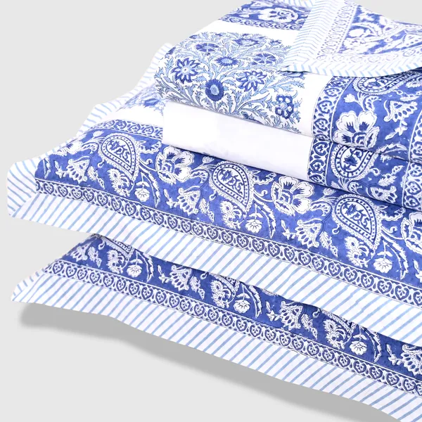Block_Print_Percale_Cotton_King_Size_Bedsheet