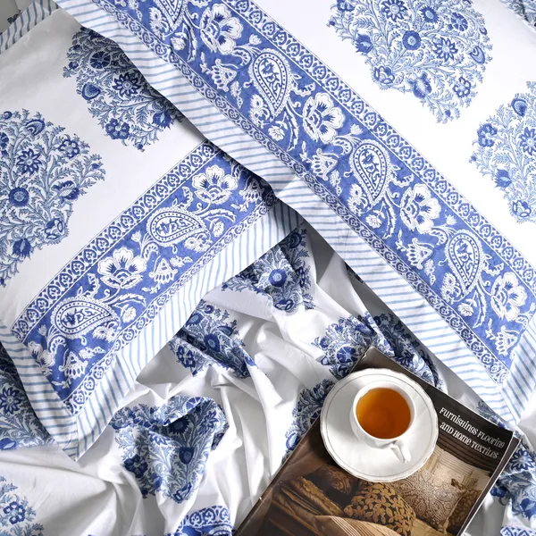Block_Print_Percale_Cotton_King_Size_Bedsheet