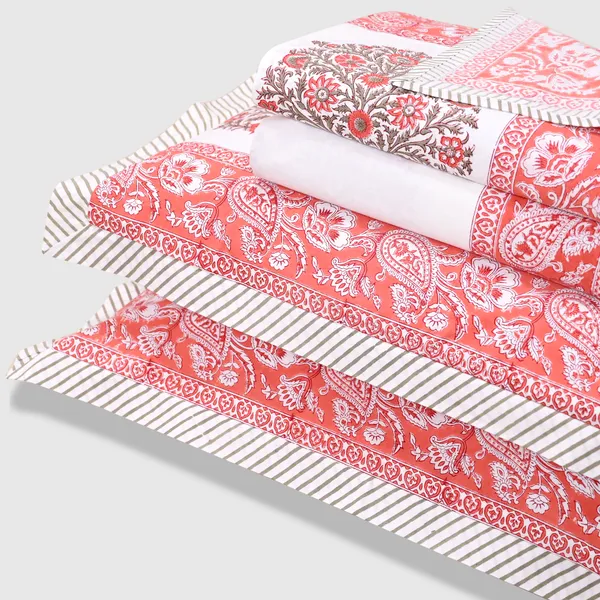 Block_Print_Percale_Cotton_King_Size_Bedsheet