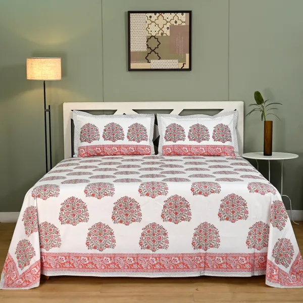 Block_Print_Percale_Cotton_King_Size_Bedsheet