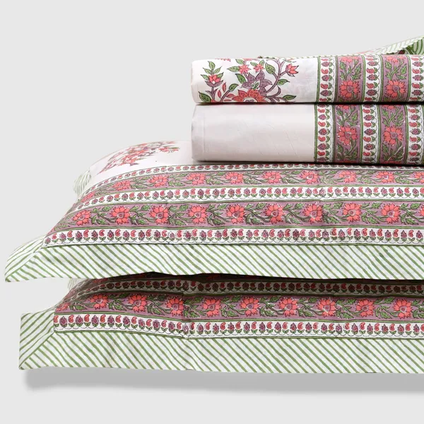 Block_Print_Percale_Cotton_King_Size_Bedsheet