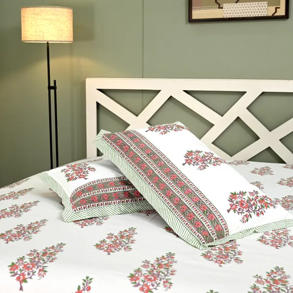 Dark_Pink_Percale_Cotton_Block_Print_Dark_Pink_King_Size_Bedsheet_For_Home_Decor_&_Bedding