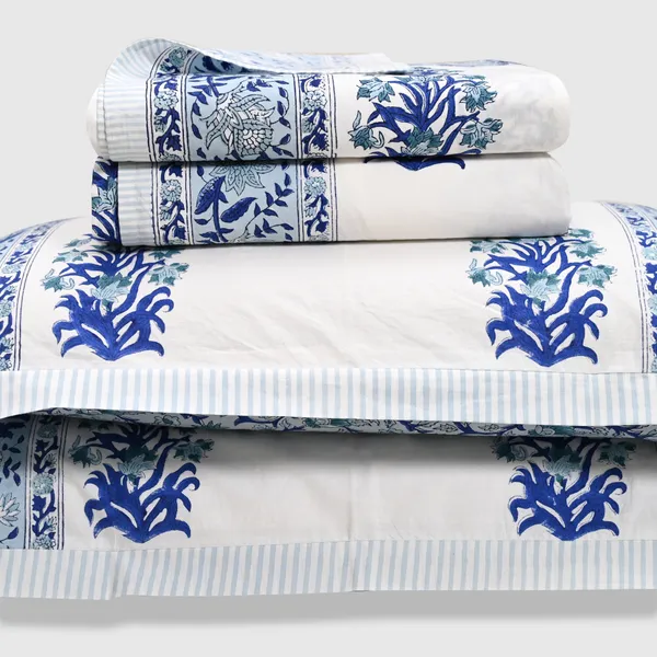 Block_Print_Percale_Cotton_King_Size_Bedsheet