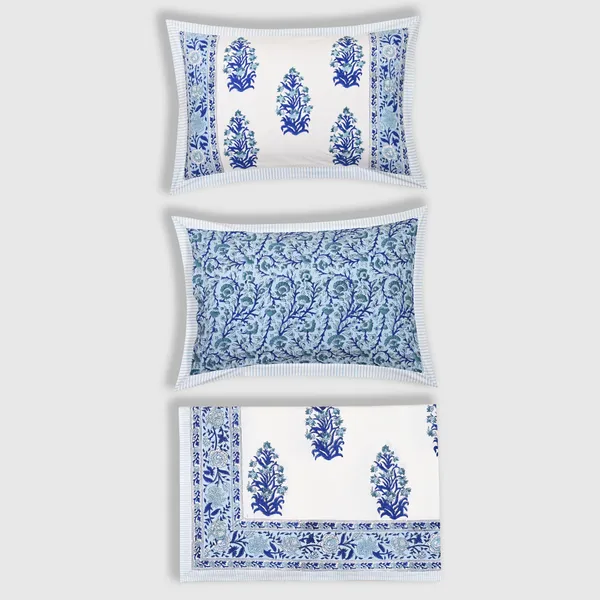 Block_Print_Percale_Cotton_King_Size_Bedsheet