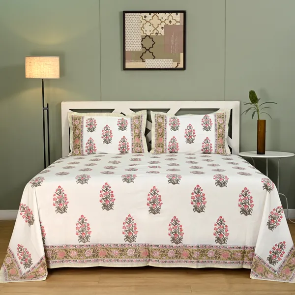 Block_Print_Percale_Cotton_King_Size_Bedsheet