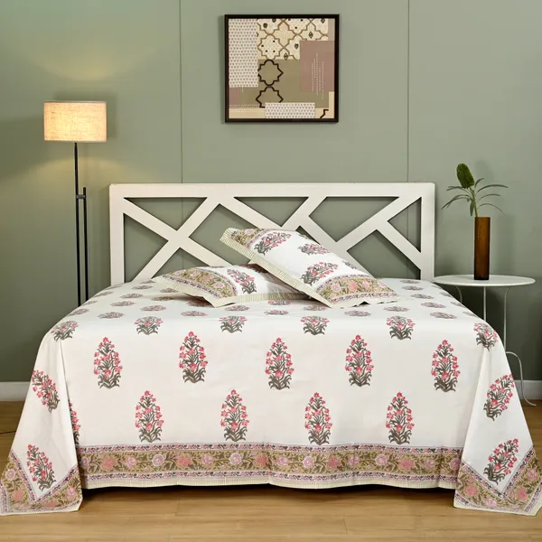 Block_Print_Percale_Cotton_King_Size_Bedsheet