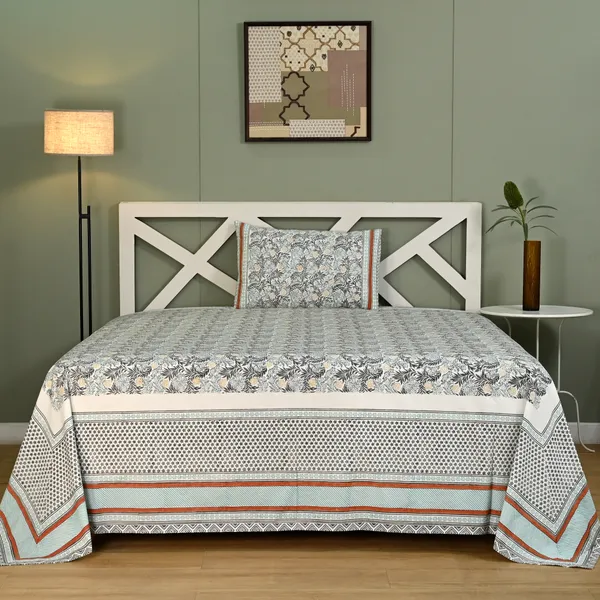 Block_Print_Percale_Cotton_King_Size_Bedsheet