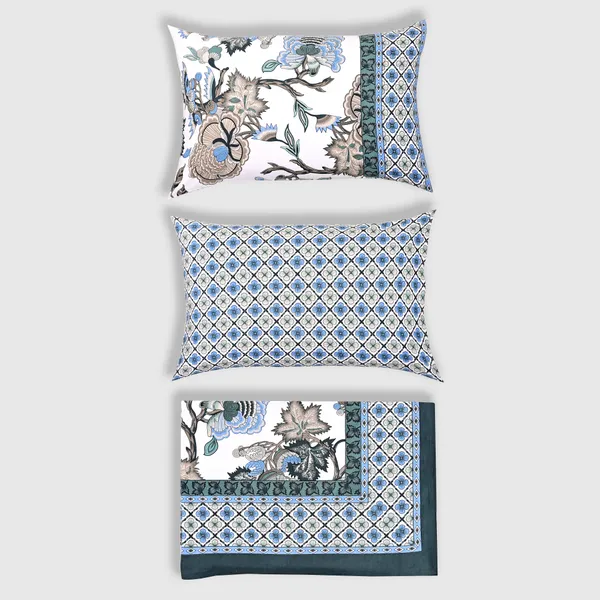 Percale_Cotton_200Tc_Multicolor_King_Size_Bedsheet