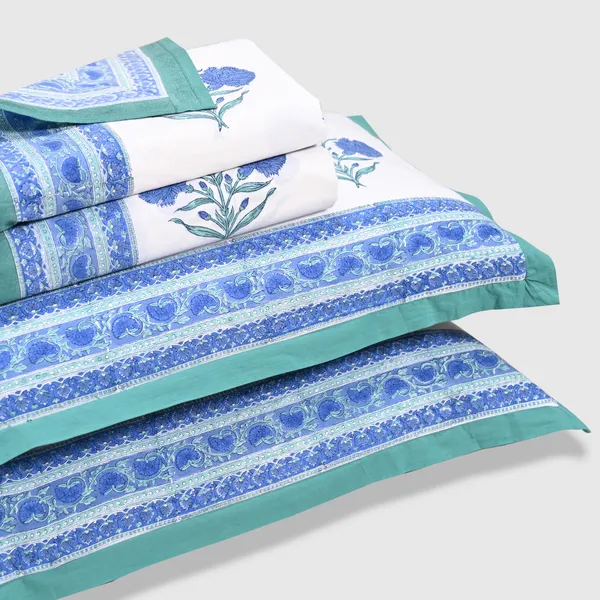 Block_Print_Percale_Cotton_King_Size_Bedsheet