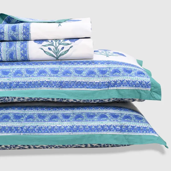 Block_Print_Percale_Cotton_King_Size_Bedsheet