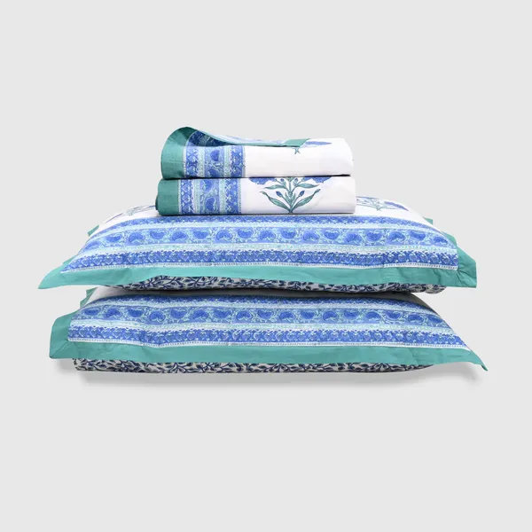Block_Print_Percale_Cotton_King_Size_Bedsheet