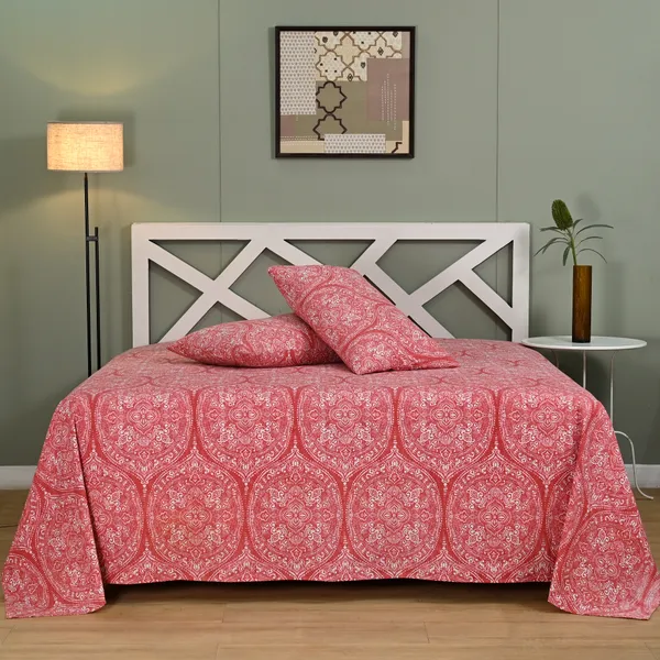 Percale_Cotton_200Tc_Multicolor_King_Size_Bedsheet