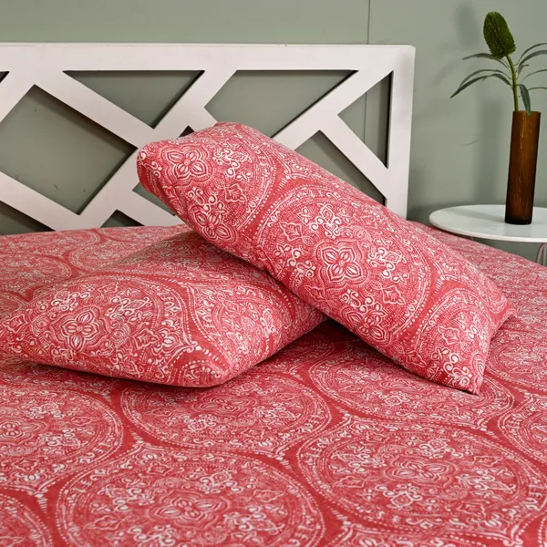 Percale_Cotton_200Tc_Multicolor_King_Size_Bedsheet