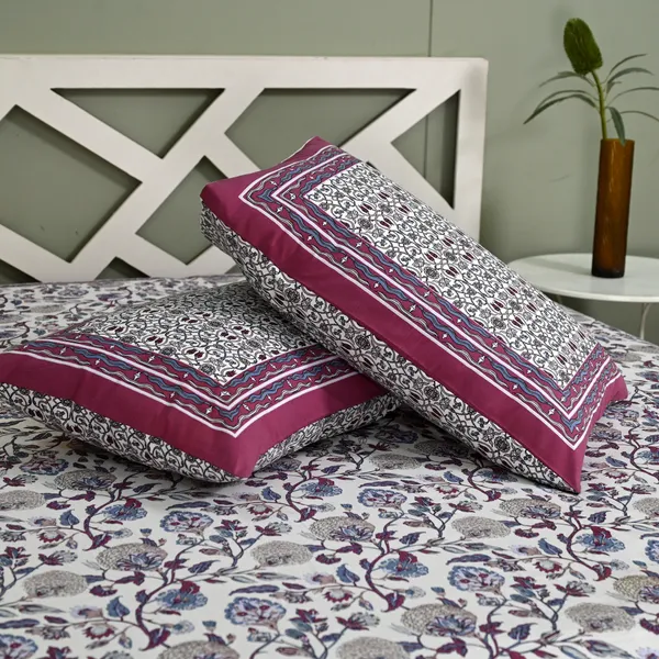 Percale_Cotton_200Tc_Multicolor_King_Size_Bedsheet