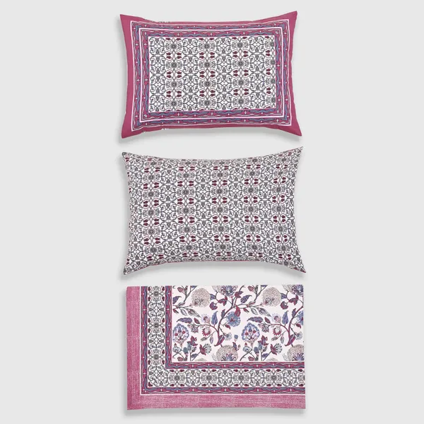 Percale_Cotton_200Tc_Multicolor_King_Size_Bedsheet