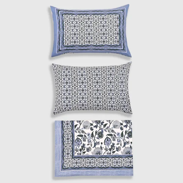 Percale_Cotton_200Tc_Multicolor_King_Size_Bedsheet