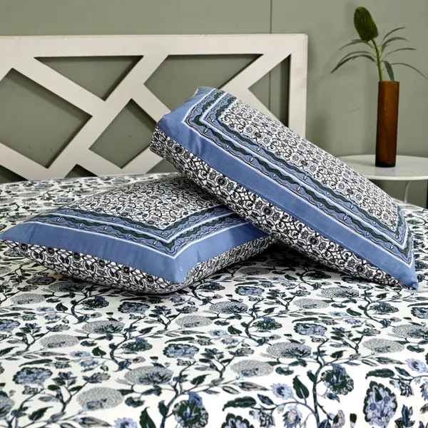 Percale_Cotton_200Tc_Multicolor_King_Size_Bedsheet