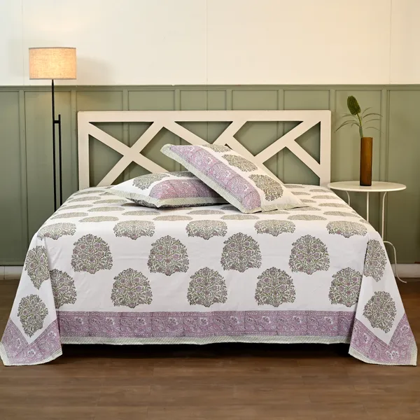 Percale_Cotton_Block_Print_Purple_King_Size_Bedsheet