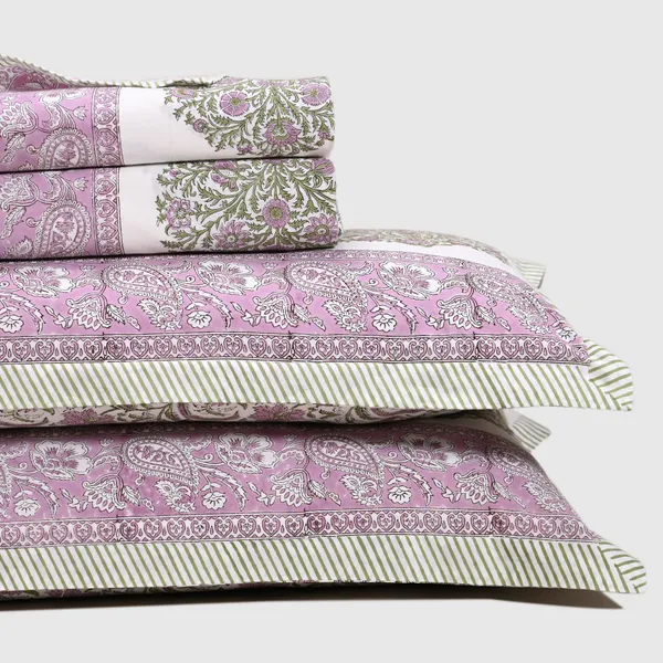 Percale_Cotton_Block_Print_Purple_King_Size_Bedsheet