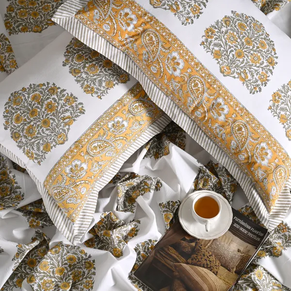 Block_Print_Percale_Cotton_King_Size_Bedsheet