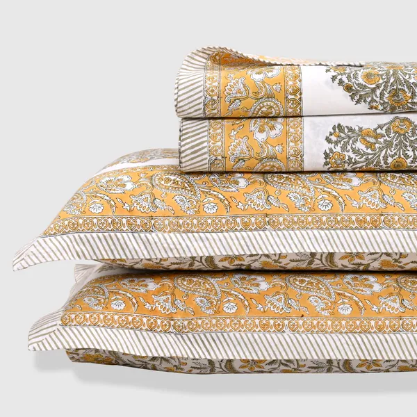 Block_Print_Percale_Cotton_King_Size_Bedsheet
