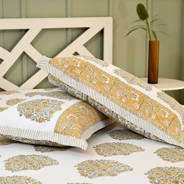 Yellow_Percale_Cotton_Block_Print_Yellow_King_Size_Bedsheet_For_Home_Decor_&_Bedding
