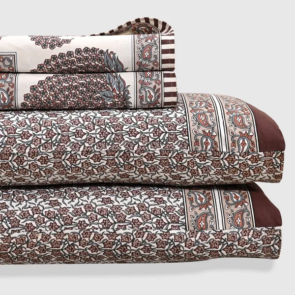 Percale_Cotton_200Tc_Multicolor_King_Size_Bedsheet