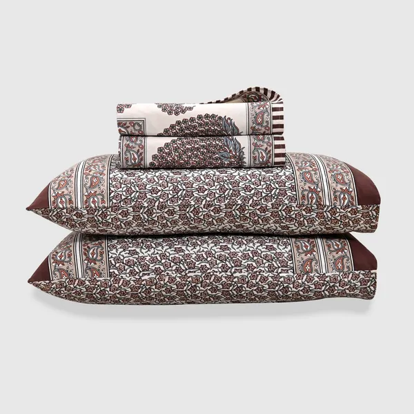 Percale_Cotton_200Tc_Multicolor_King_Size_Bedsheet