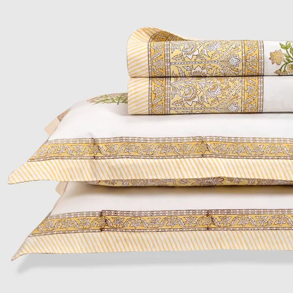 Block_Print_Percale_Cotton_King_Size_Bedsheet