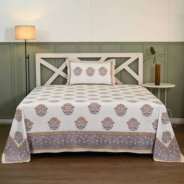 Block_Print_Percale_Cotton_King_Size_Bedsheet
