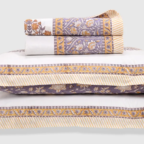 White_Percale_Cotton_Block_Print_White_King_Size_Bedsheet_For_Home_Decor_&_Bedding