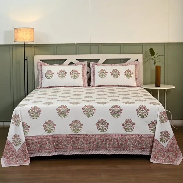 Block_Print_Percale_Cotton_King_Size_Bedsheet
