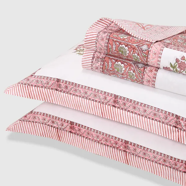 Block_Print_Percale_Cotton_King_Size_Bedsheet