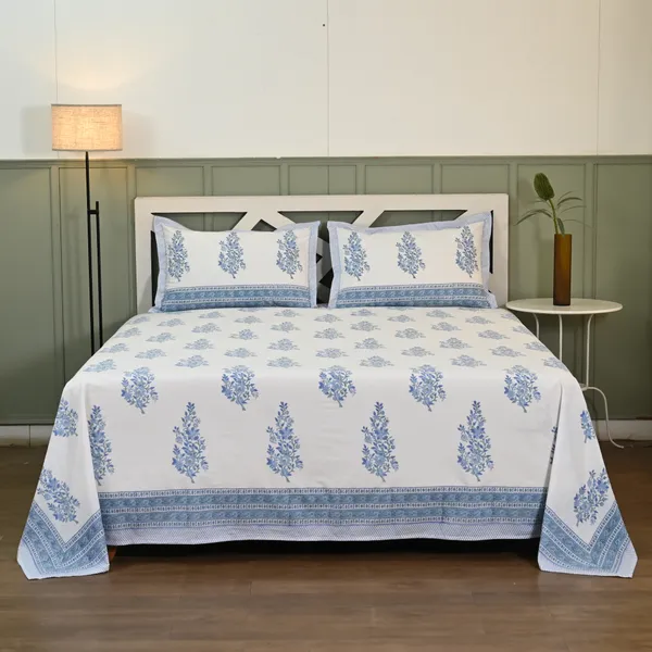 Block_Print_Percale_Cotton_King_Size_Bedsheet
