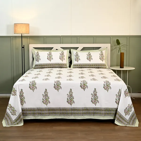 Block_Print_Percale_Cotton_King_Size_Bedsheet