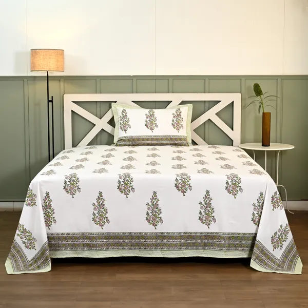 Block_Print_Percale_Cotton_King_Size_Bedsheet