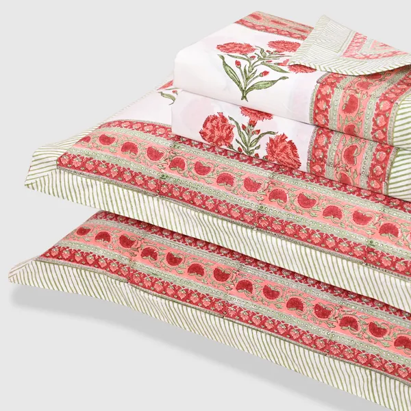 Block_Print_Percale_Cotton_King_Size_Bedsheet