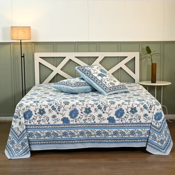 Percale_Cotton_200Tc_Multicolor_King_Size_Bedsheet