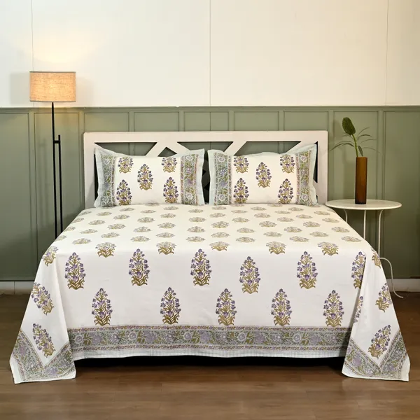 Block_Print_Percale_Cotton_King_Size_Bedsheet