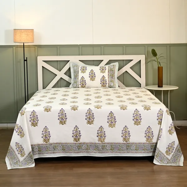 Green_Percale_Cotton_Block_Print_Green_King_Size_Bedsheet_For_Home_Decor_&_Bedding
