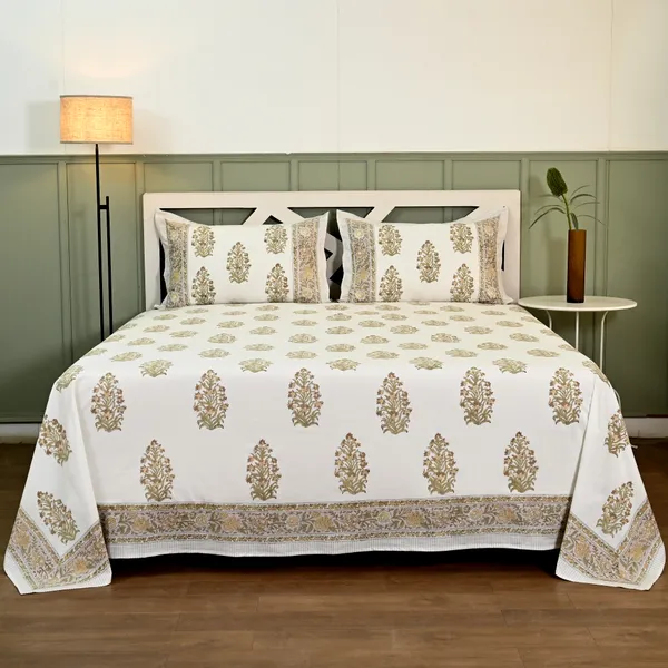 Block_Print_Percale_Cotton_King_Size_Bedsheet