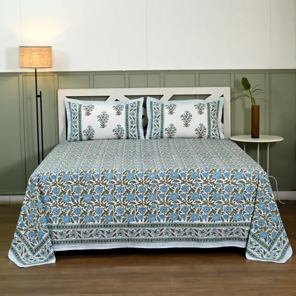 Block_Print_Percale_Cotton_King_Size_Bedsheet