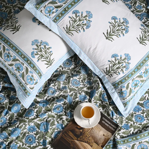Block_Print_Percale_Cotton_King_Size_Bedsheet