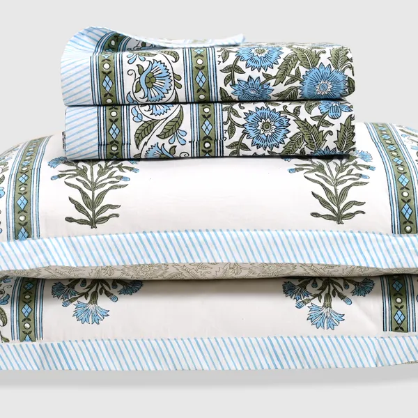 Block_Print_Percale_Cotton_King_Size_Bedsheet
