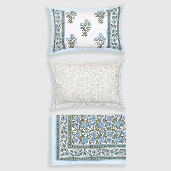 Blue_Block_Print_Percale_Cotton_King_Size_Bedsheet_For_Home_Decor_&_Bedding