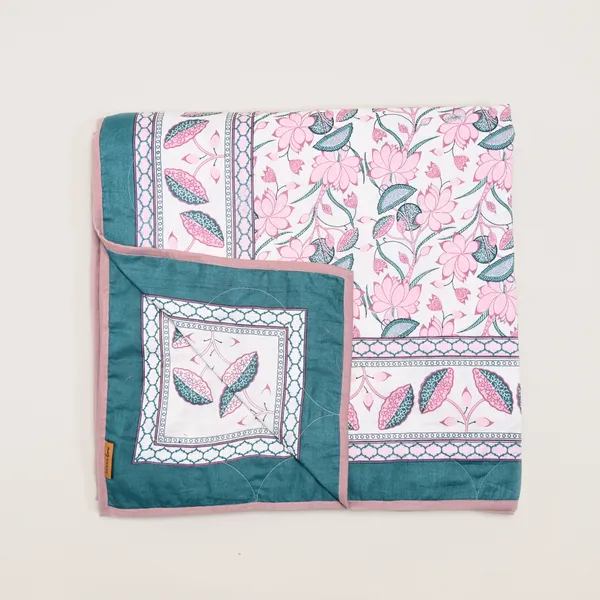 Dohar_Percale_Cotton_King_Size_Bedsheet