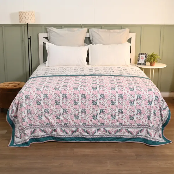 Dohar_Percale_Cotton_King_Size_Bedsheet